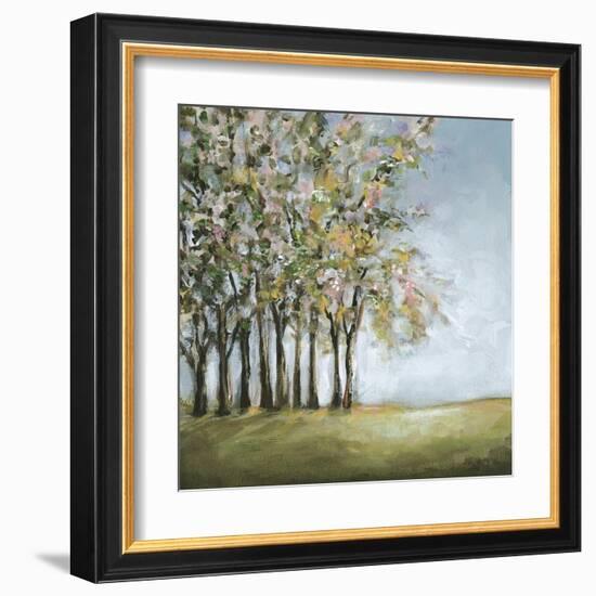 Tree in Spring-Christina Long-Framed Art Print