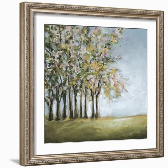 Tree in Spring-Christina Long-Framed Art Print