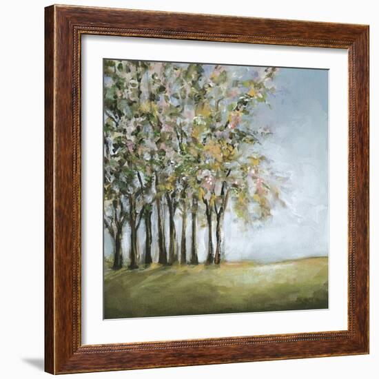 Tree in Spring-Christina Long-Framed Art Print