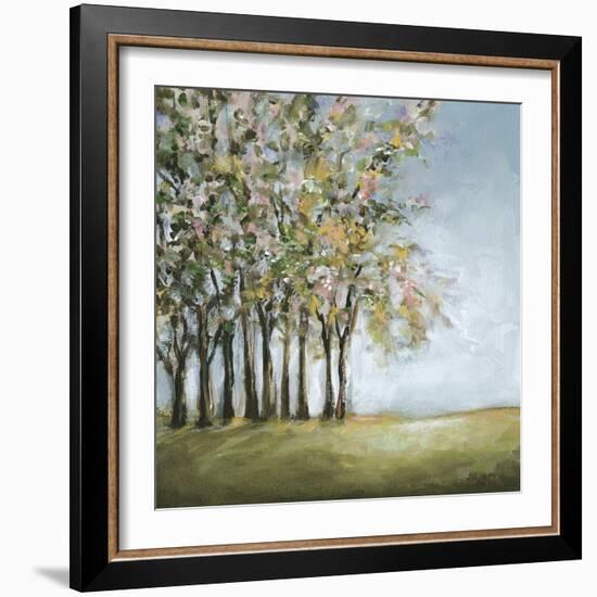 Tree in Spring-Christina Long-Framed Art Print