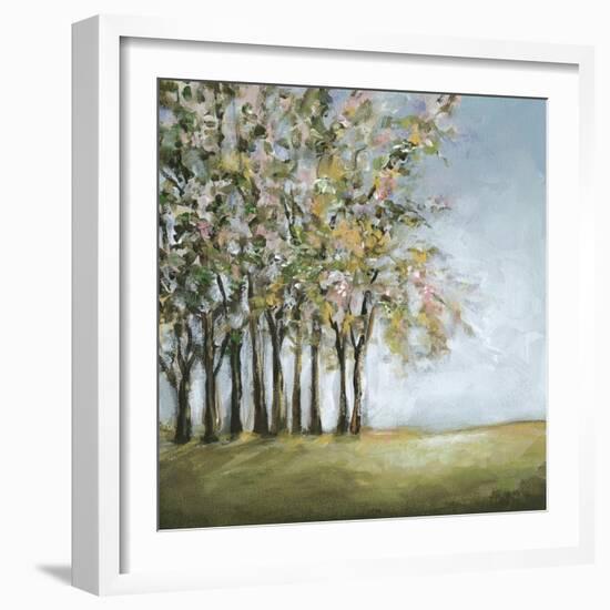 Tree in Spring-Christina Long-Framed Art Print