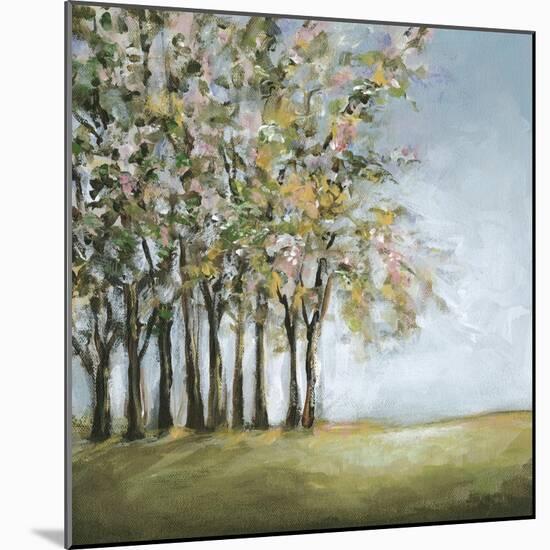 Tree in Spring-Christina Long-Mounted Art Print