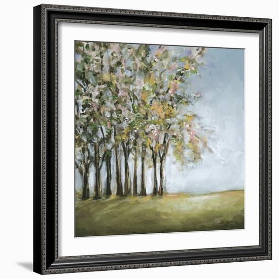 Tree in Spring-Christina Long-Framed Art Print