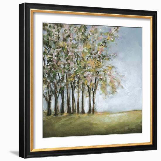 Tree in Spring-Christina Long-Framed Art Print