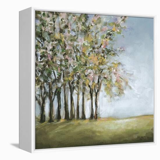 Tree in Spring-Christina Long-Framed Stretched Canvas