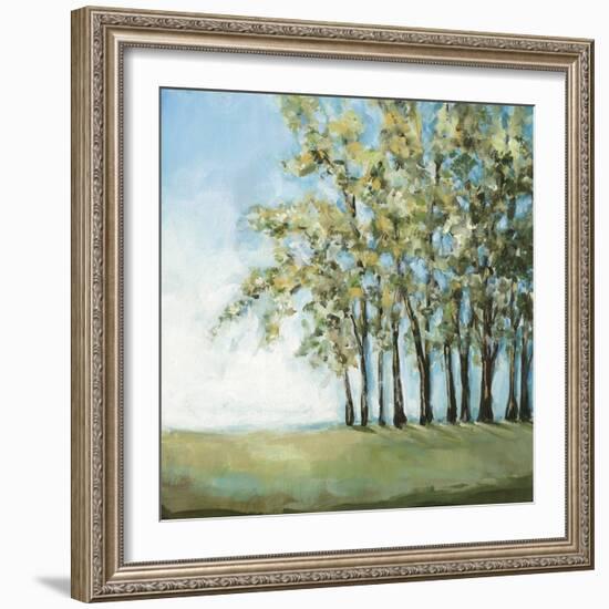 Tree in Summer-Christina Long-Framed Art Print