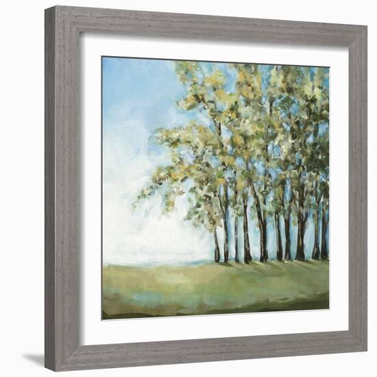 Tree in Summer-Christina Long-Framed Art Print