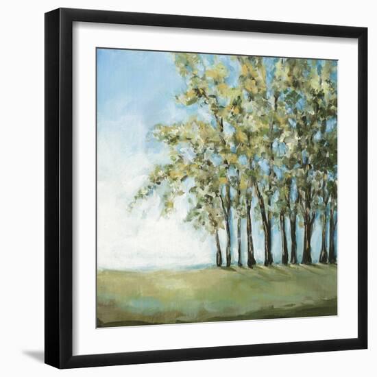 Tree in Summer-Christina Long-Framed Art Print