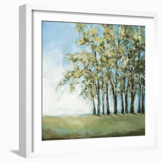 Tree in Summer-Christina Long-Framed Art Print