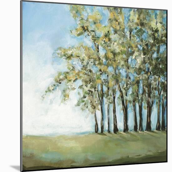 Tree in Summer-Christina Long-Mounted Art Print