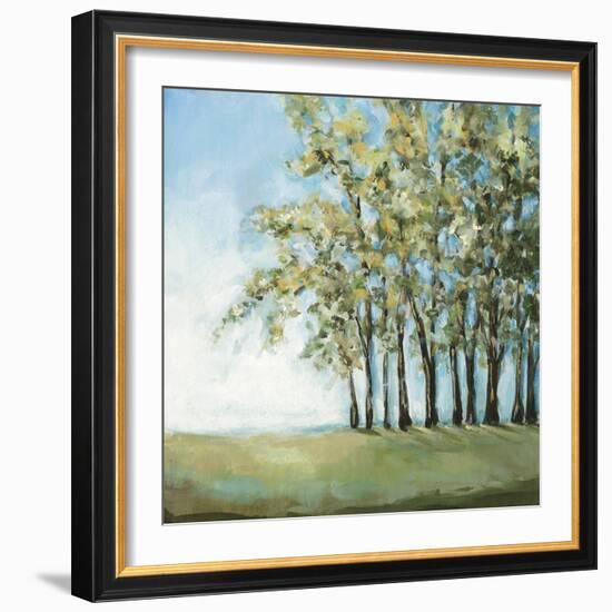 Tree in Summer-Christina Long-Framed Art Print
