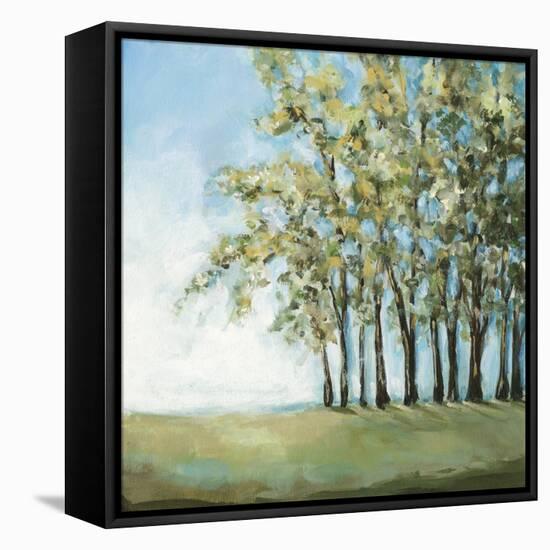 Tree in Summer-Christina Long-Framed Stretched Canvas
