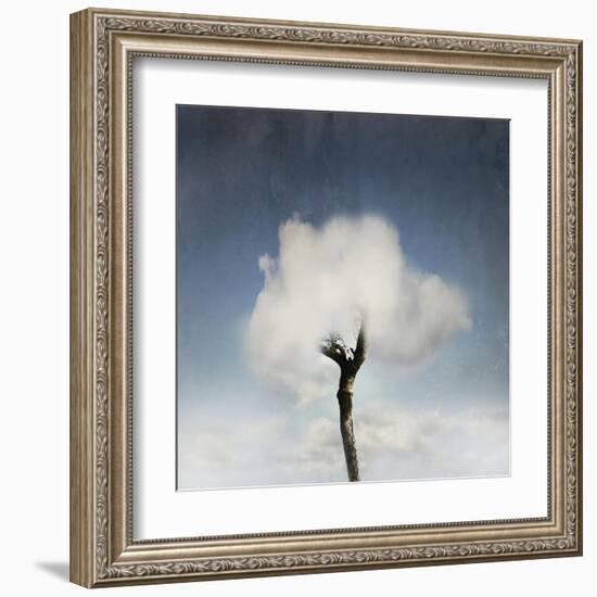 Tree In The Cloud-ValentinaPhotos-Framed Art Print