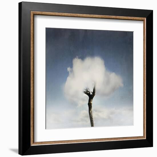 Tree In The Cloud-ValentinaPhotos-Framed Art Print