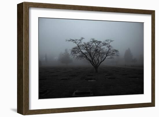 Tree in Winter-Sharon Wish-Framed Photographic Print