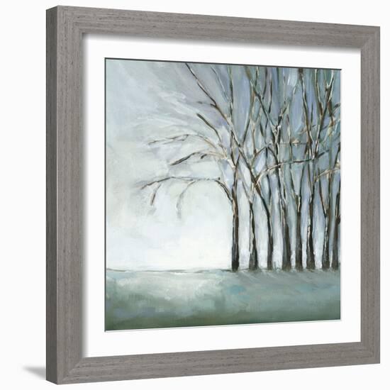 Tree in Winter-Christina Long-Framed Art Print