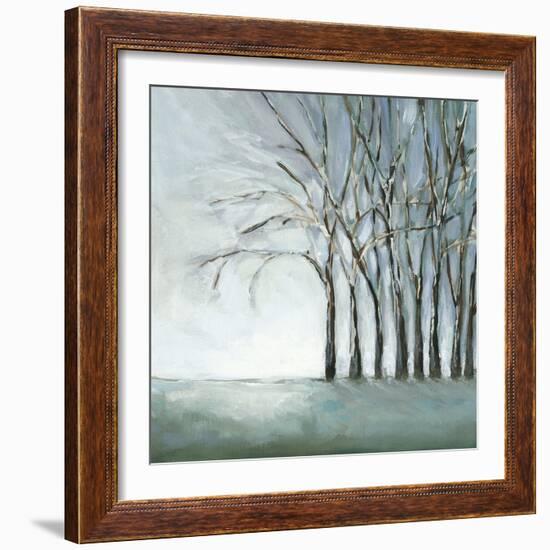 Tree in Winter-Christina Long-Framed Art Print