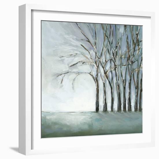 Tree in Winter-Christina Long-Framed Art Print