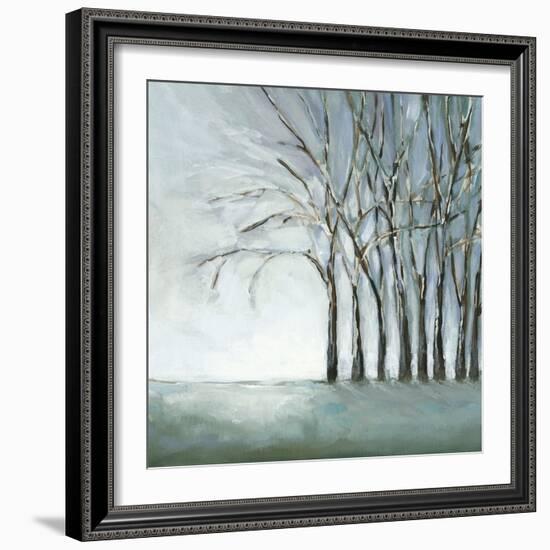 Tree in Winter-Christina Long-Framed Art Print