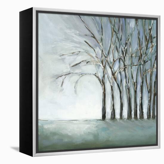 Tree in Winter-Christina Long-Framed Stretched Canvas