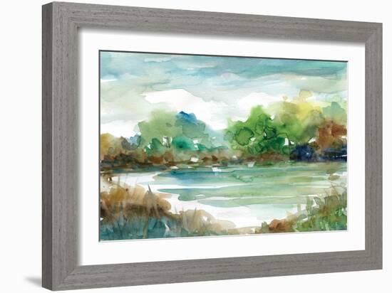 Tree Line II-Franklin Elizabeth-Framed Art Print