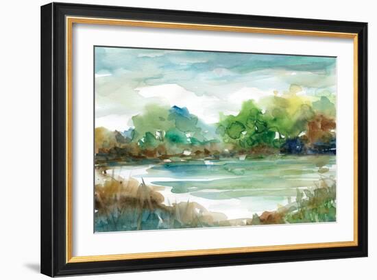 Tree Line II-Franklin Elizabeth-Framed Art Print