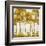 Tree Lined In Gold II-Kate Bennett-Framed Art Print