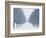 Tree-lined Road in Winter-Robert Llewellyn-Framed Photographic Print
