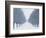 Tree-lined Road in Winter-Robert Llewellyn-Framed Photographic Print