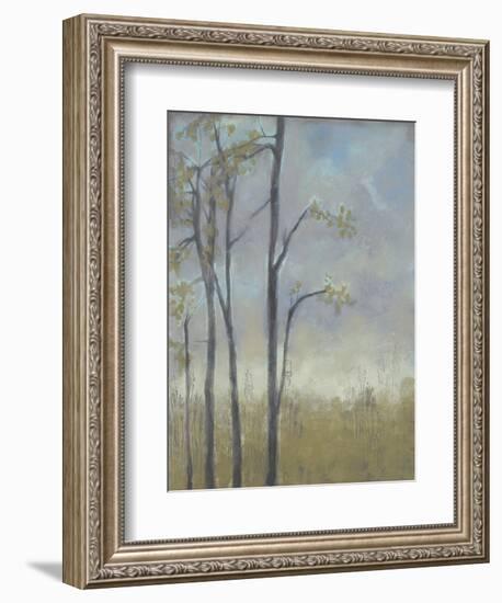 Tree-Lined Wheat Grass II-Jennifer Goldberger-Framed Art Print