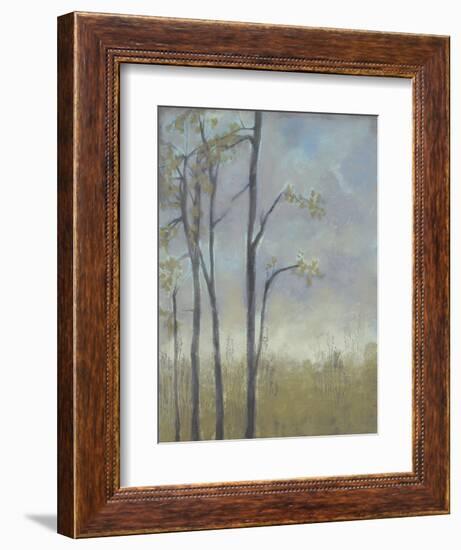 Tree-Lined Wheat Grass II-Jennifer Goldberger-Framed Art Print