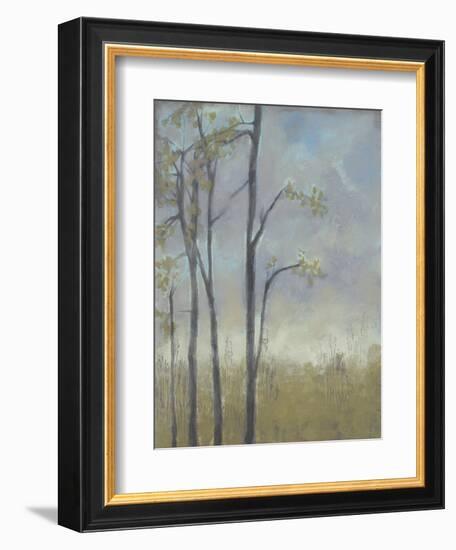 Tree-Lined Wheat Grass II-Jennifer Goldberger-Framed Art Print