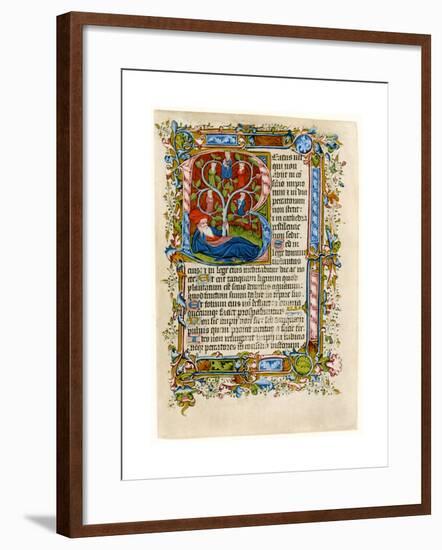 Tree of Jesse, Early 15th Century-null-Framed Giclee Print