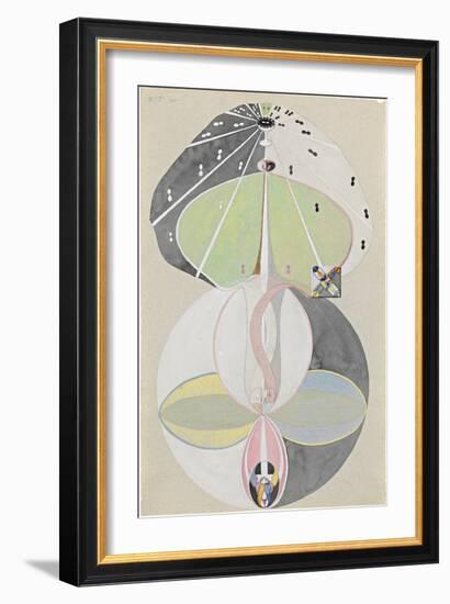 Tree of Knowledge, No. 5, 1915 (Oil on Canvas)-Hilma af Klint-Framed Giclee Print