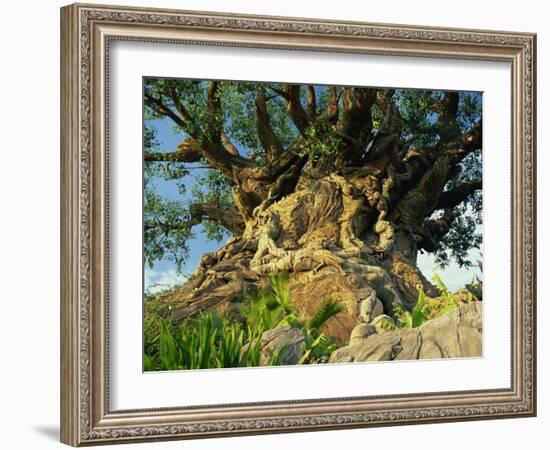 Tree of Life, Animal Kingdom, Disneyworld, Orlando, Florida, USA-Tomlinson Ruth-Framed Photographic Print