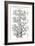 Tree of Life from the Evolution of Man-Ernst Haeckel-Framed Giclee Print