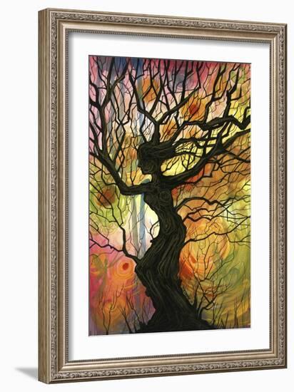 Tree of Life I-Cherie Roe Dirksen-Framed Giclee Print