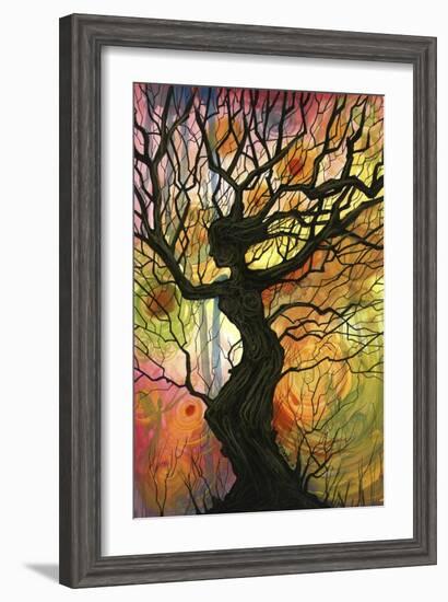 Tree of Life I-Cherie Roe Dirksen-Framed Giclee Print