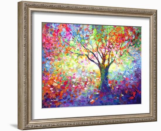 Tree of Life II-Leon Devenice-Framed Art Print