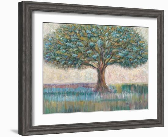 Tree of Life Landscape-James Zheng-Framed Art Print