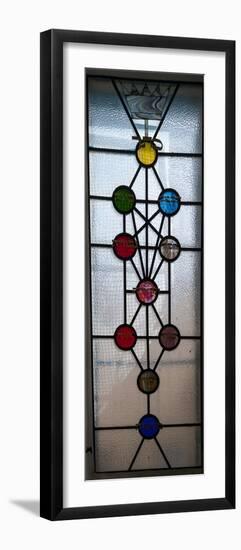 Tree of Life with Ten Sephirots of the Hebrew Kabbalah, Ari Ashkenazi Synagogue, Safed (Zfat), G...-null-Framed Photographic Print