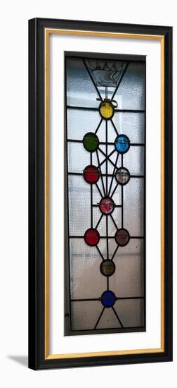 Tree of Life with Ten Sephirots of the Hebrew Kabbalah, Ari Ashkenazi Synagogue, Safed (Zfat), G...-null-Framed Photographic Print