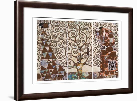 Tree of Life-Gustav Klimt-Framed Art Print