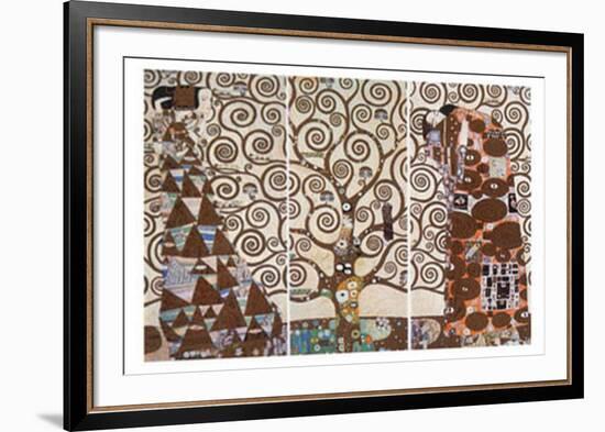 Tree of Life-Gustav Klimt-Framed Art Print