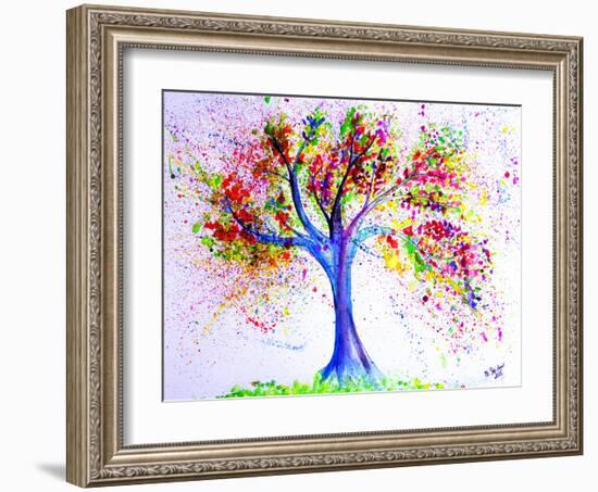 Tree Of Life-M Bleichner-Framed Art Print