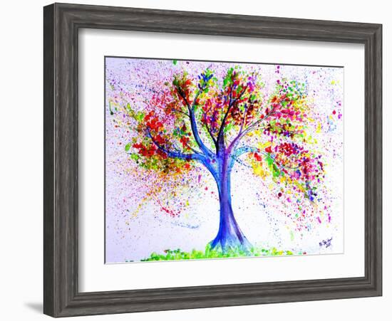 Tree Of Life-M Bleichner-Framed Art Print