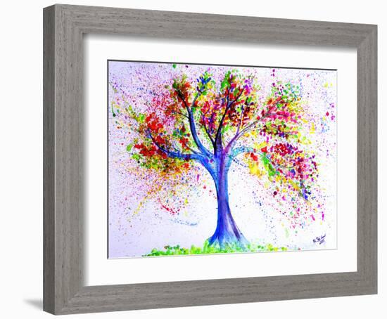 Tree Of Life-M Bleichner-Framed Art Print