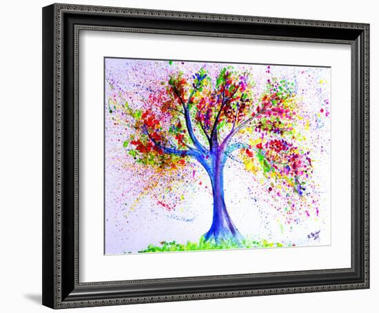 Tree Of Life-M Bleichner-Framed Art Print