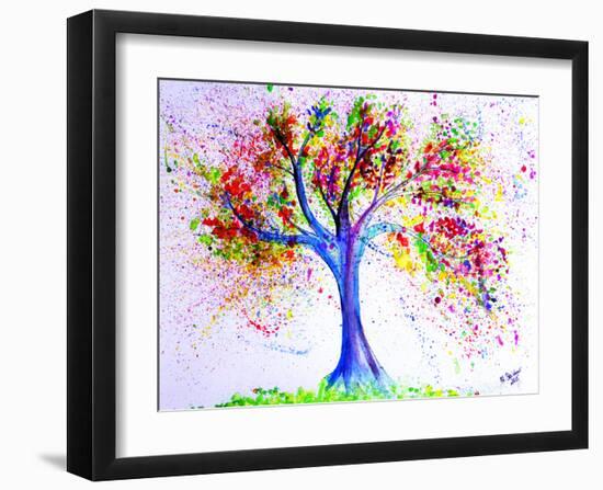 Tree Of Life-M Bleichner-Framed Art Print