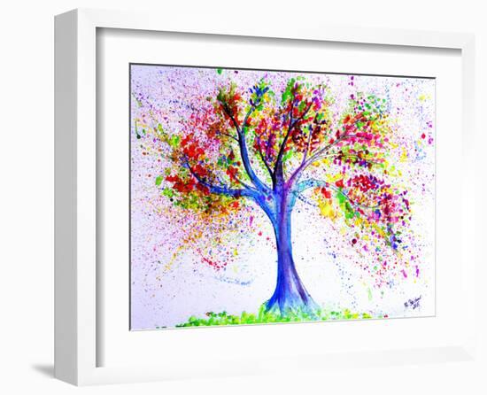 Tree Of Life-M Bleichner-Framed Art Print